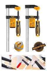 Profesyonel Ağır Hizmet 150mm Hfc020501 F Tipi Mengene 50*150 (2 ADET)