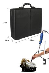 Pro Seri 350 Parça Çift Makinalı Çok Fonksiyonlu Gravür Oyma Dremel Taşlama Zımpara Kesme  Kit