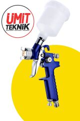 Üstten Depolu Metal Paslanmaz Profesyonel Detay Gölge Tabancası 150 Cc / 0,8 Mm 15mt Hortum  jak Kit