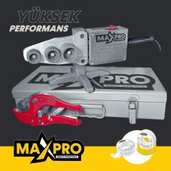Yüksek Kalite Çift Residanslı 1800 W Makaslı PPRC Plastik Boru Kaynak Makinesi Çantalı Teflon Hediye