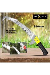 PROXTECH Kartal Teleskopik Sap Takmalı 380mm Budama Testeresi 180mm Katlanır Budama Testeresi Cep