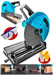 Profesyonel Yüksek Kalite. Bakır Sargılı 355 mm Metal Profil Kesme Makinası Kesme Taşı Hediye
